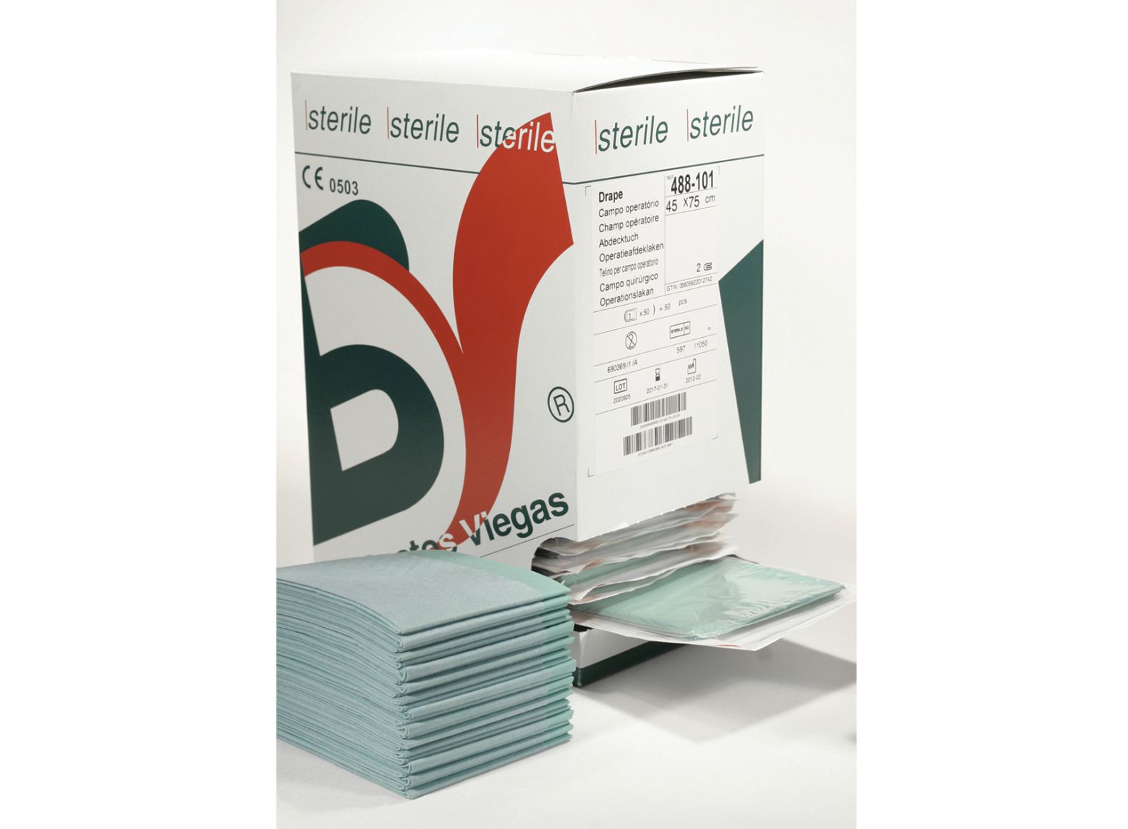 Dental drape, 100x150 cm, 20 pcs.